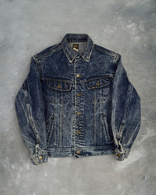 ‘80s Acid Wash Lee Denim Jacket Sz. M