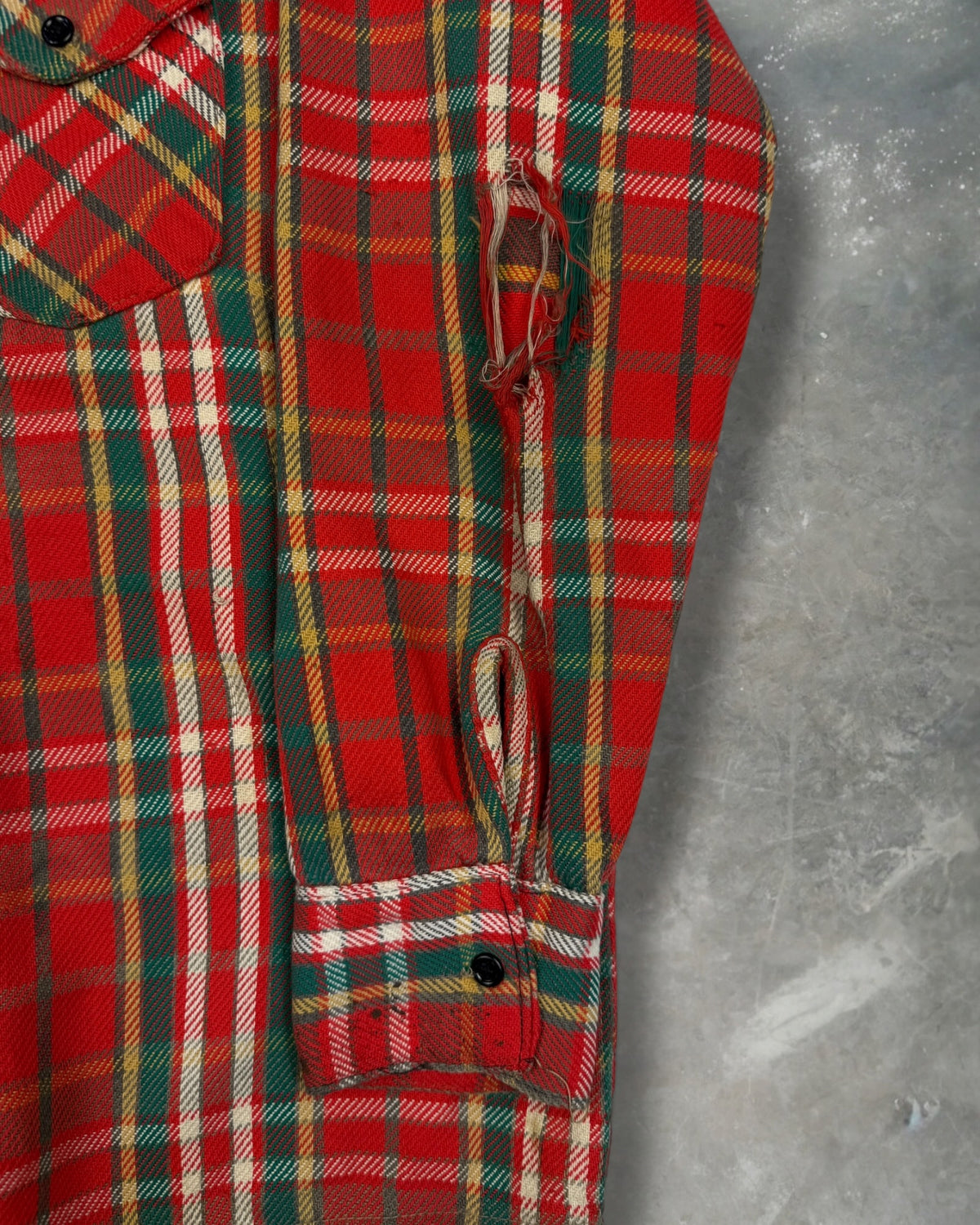 ‘60s All Cotton Frostproof Flannel Sz. XL
