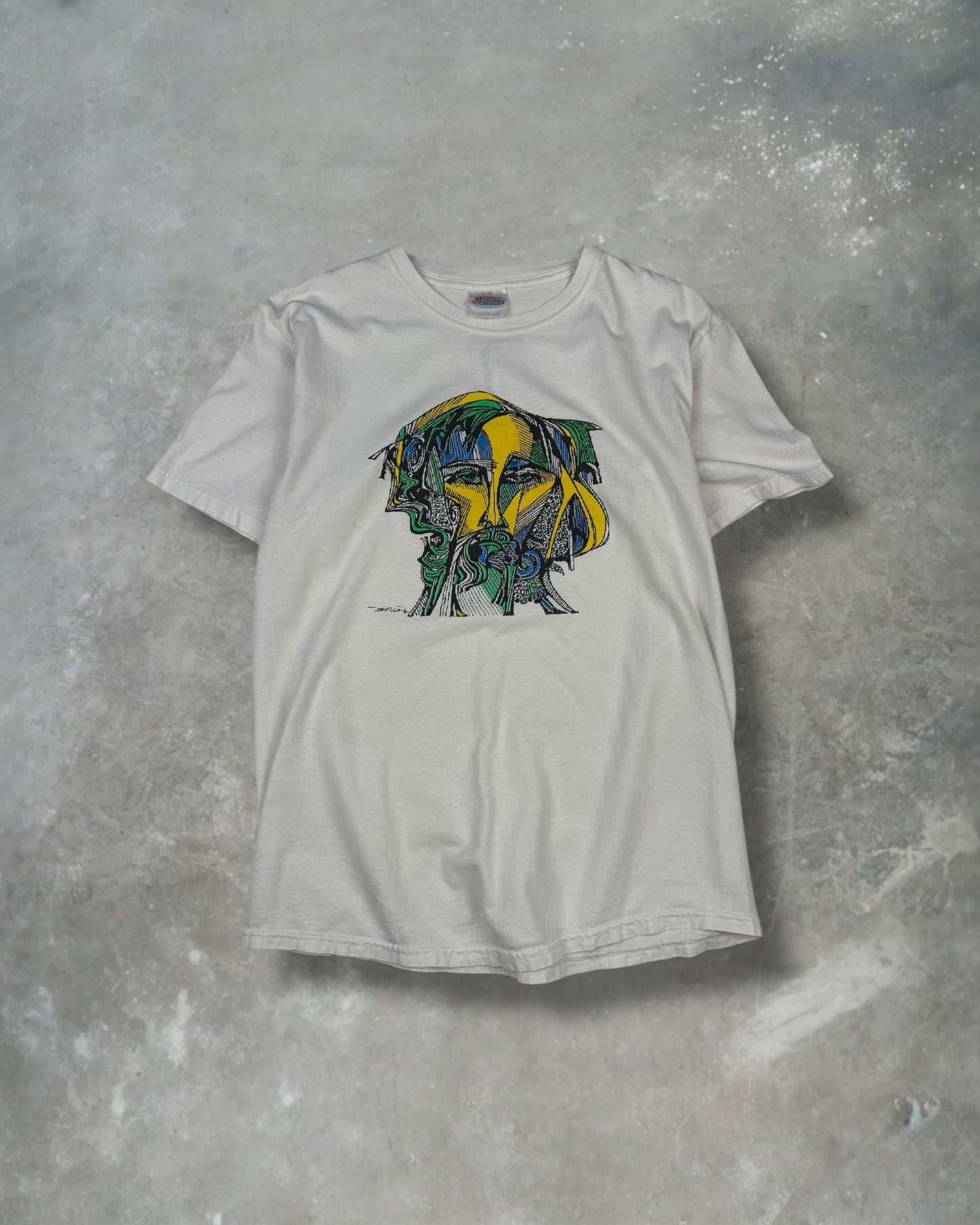 ‘00s Jesus Art Tee Sz. M