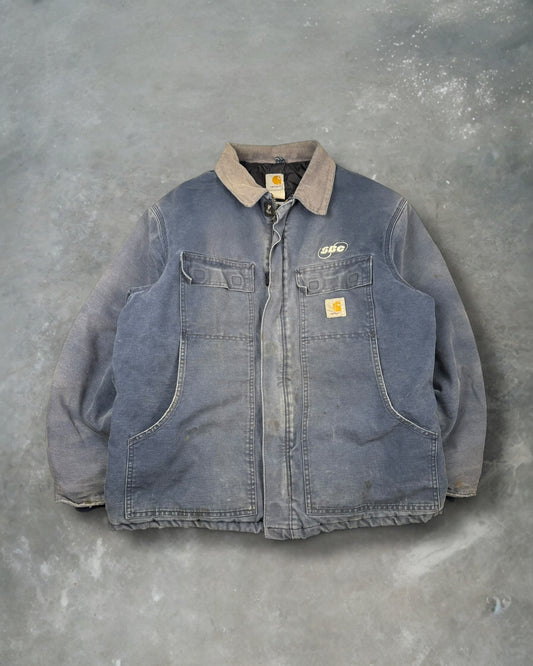 ‘90s Faded Navy Carhartt Arctic Jacket Sz. XL