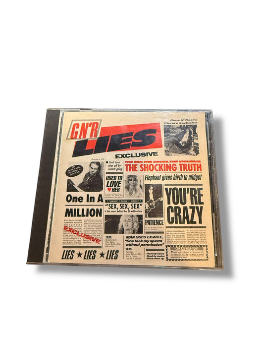 ‘86 Guns N Roses Lies CD