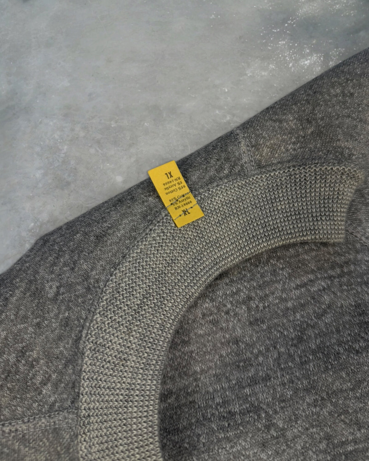 ‘80s Grey Raglan Crewneck Sz. XL