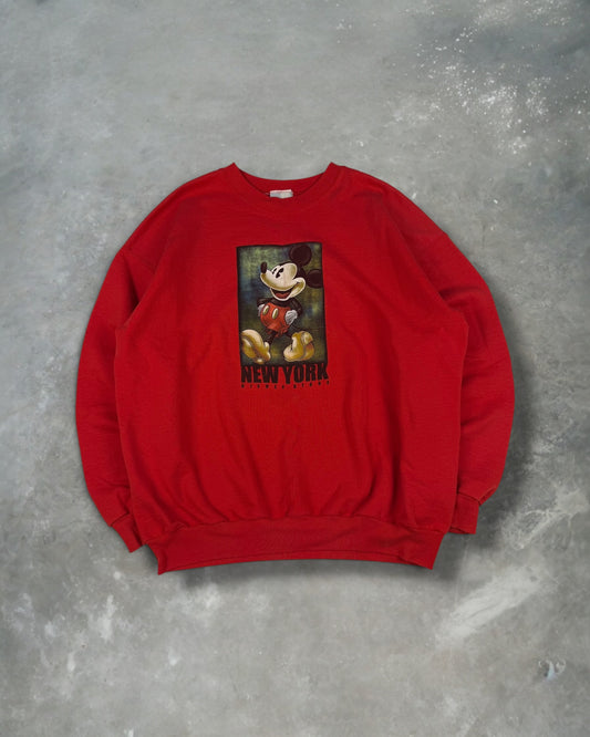 ‘00s Disney NY Mickey Crewneck Sz. L