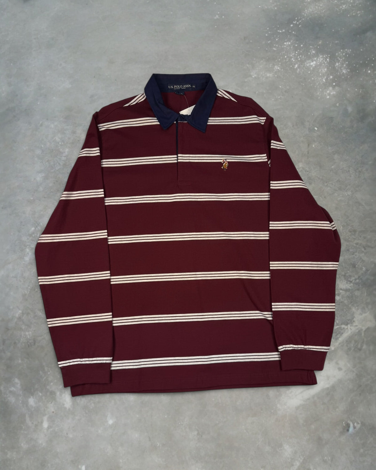 ‘10s Polo Rugby Long Sleeve Sz. XXL