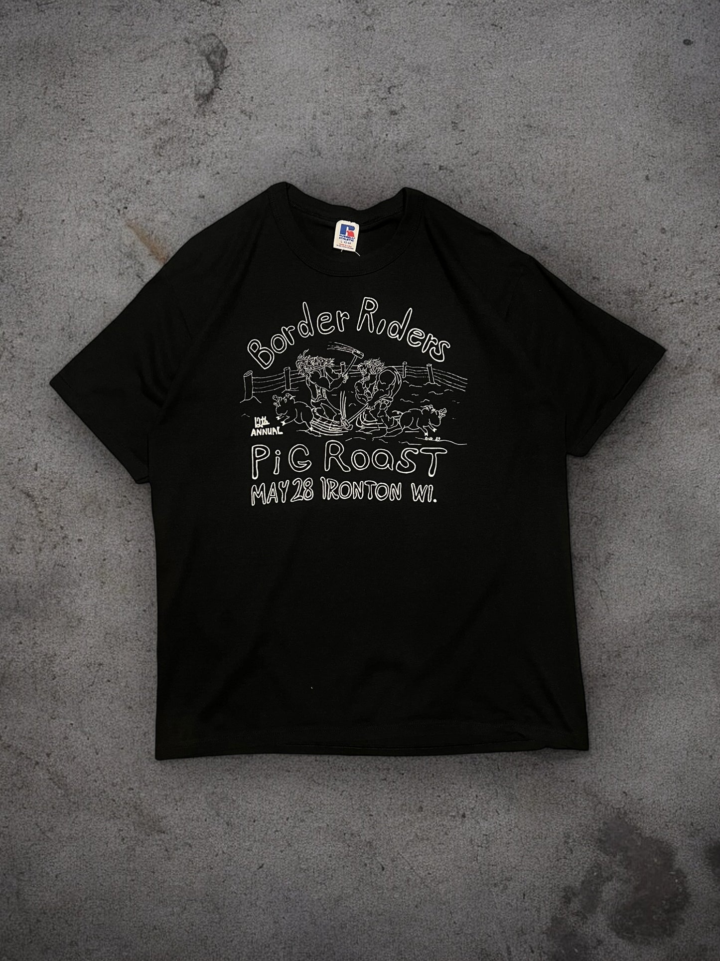 ‘89 Pig Roast Tee Sz. L