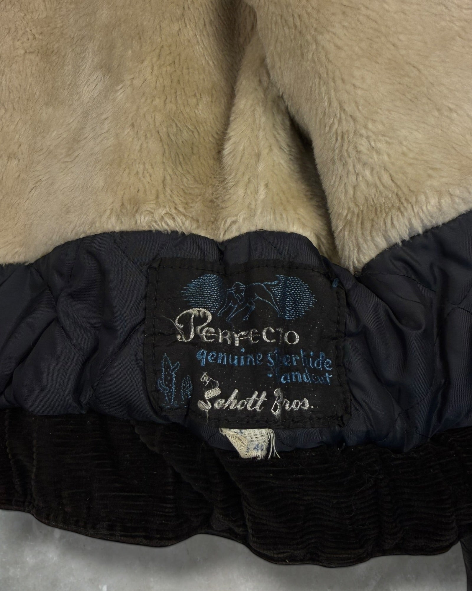 ‘70s Schott Bros. Perfecto Motorcycle Jacket Sz. S
