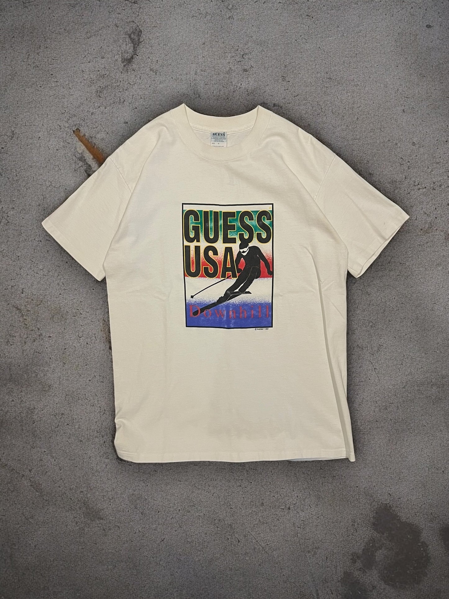 ‘92 Guess Downhill Tee Sz. XL