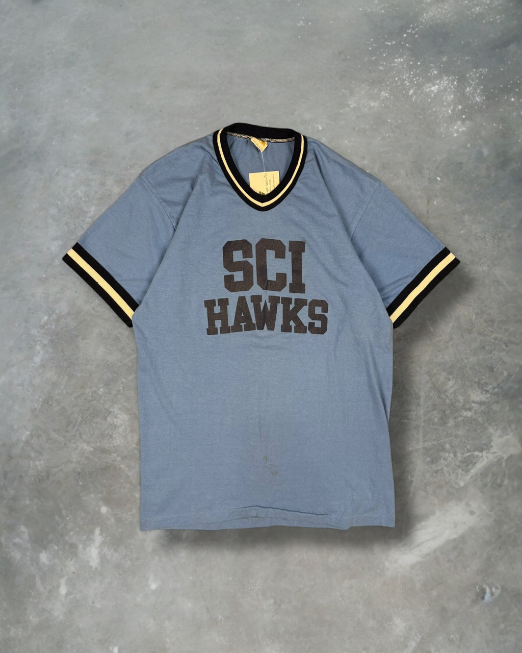 ‘70s SCI Hawks Jersey Tee Sz. L