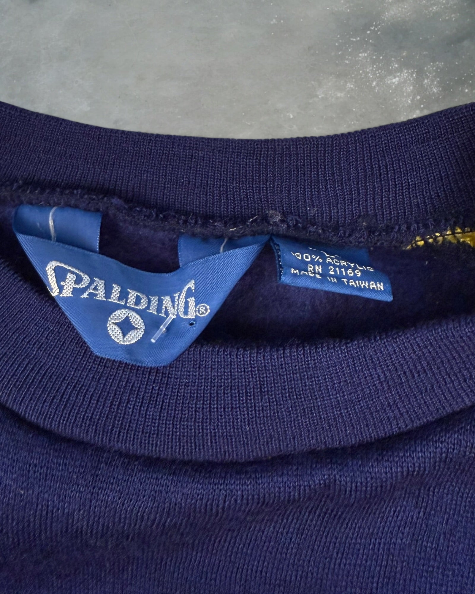 ‘80s Spalding Sweatshirt Tee Sz. L