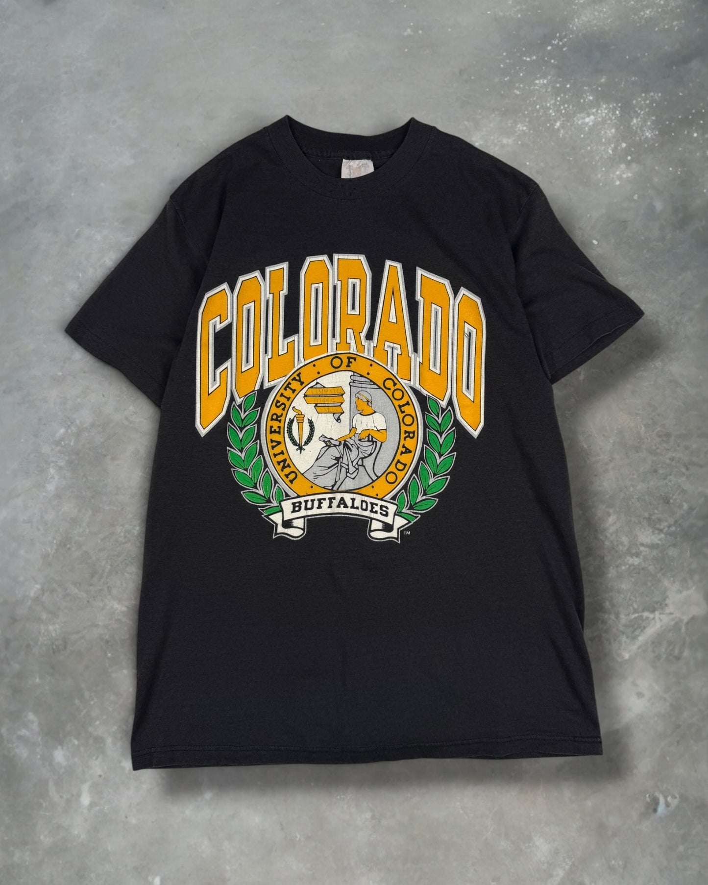 ‘90s Colorado University Tee Sz. L