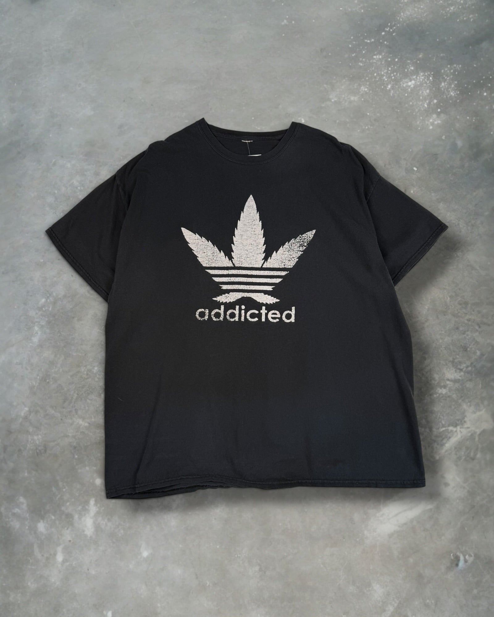 ‘00s Addicted Parody Tee Sz. XXL