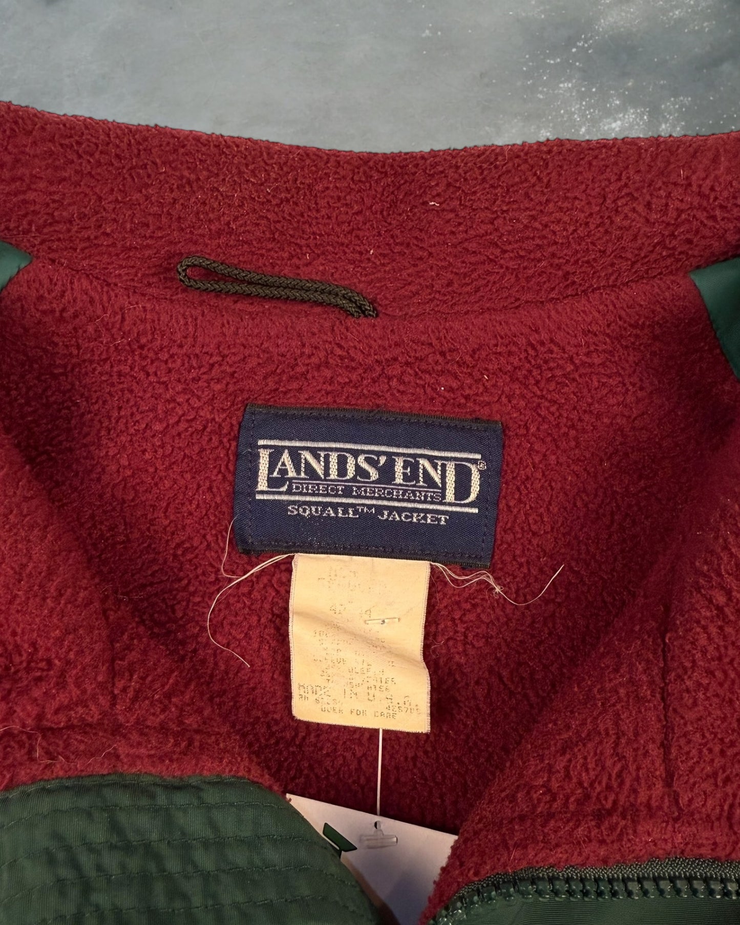 ‘90s Lands End Warm Up Jacket Sz. L