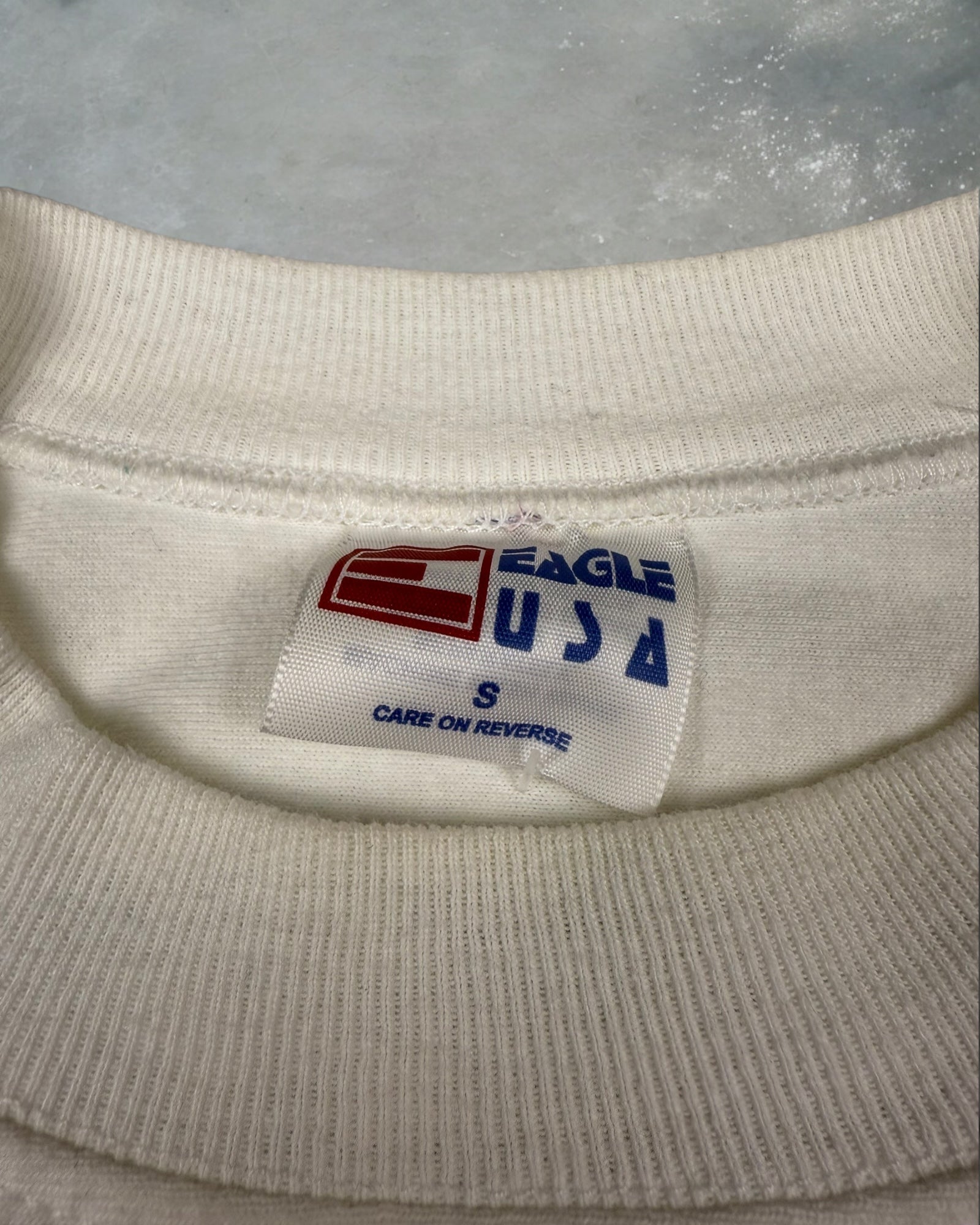 ‘80s Beta Tau Alpha Drinking Jersey Tee Sz. S