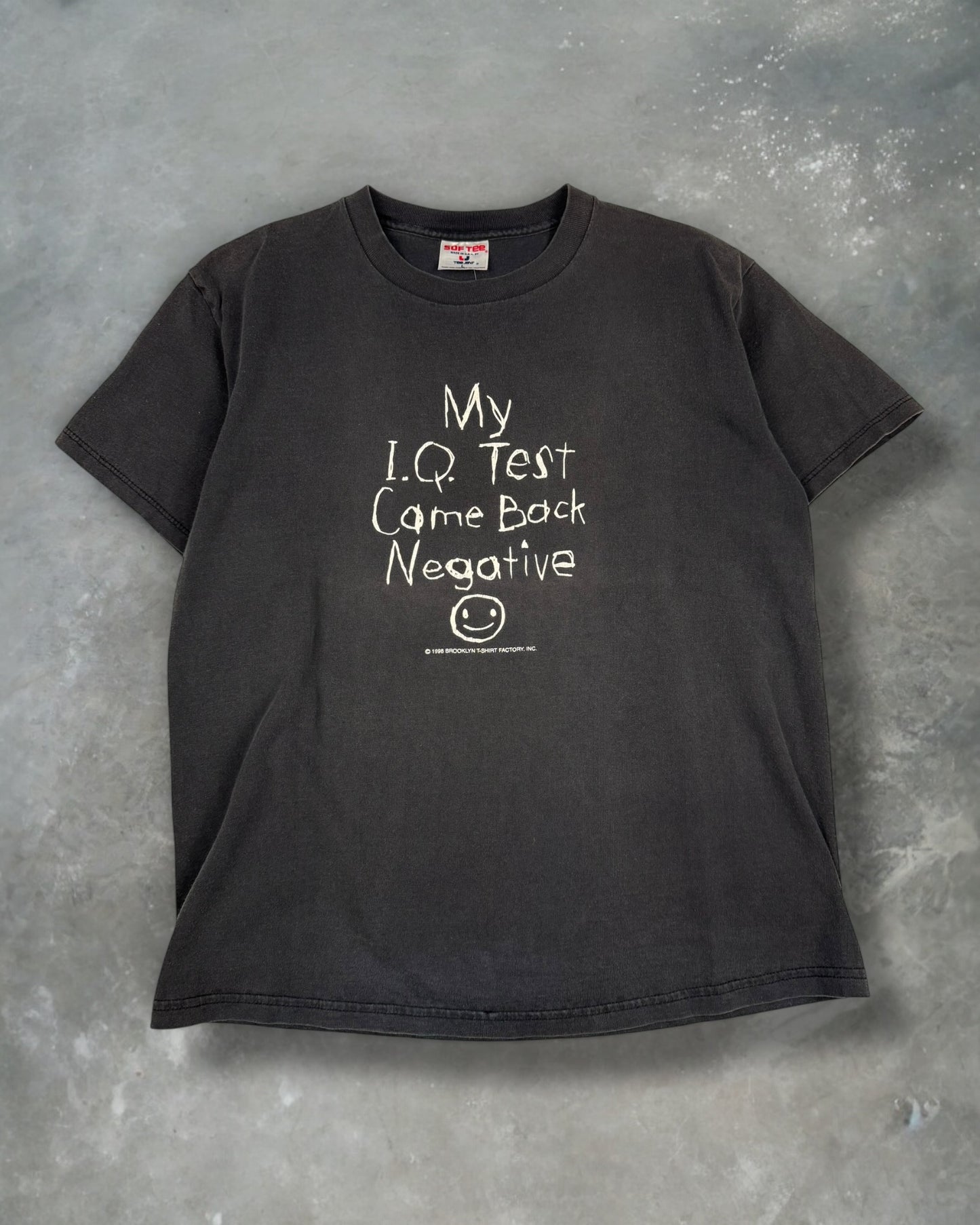 ‘98 IQ Test Tee Sz. L