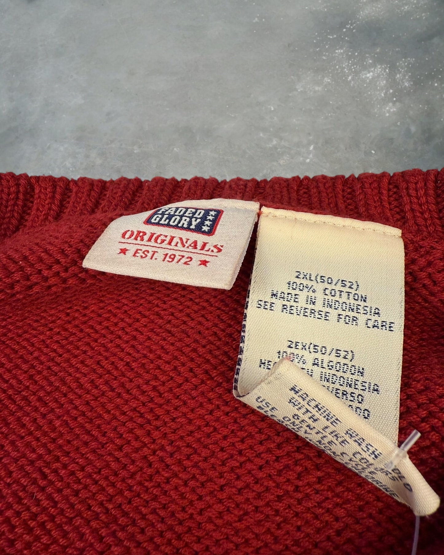 ‘00s Faded Glory Sweater Sz. XXL