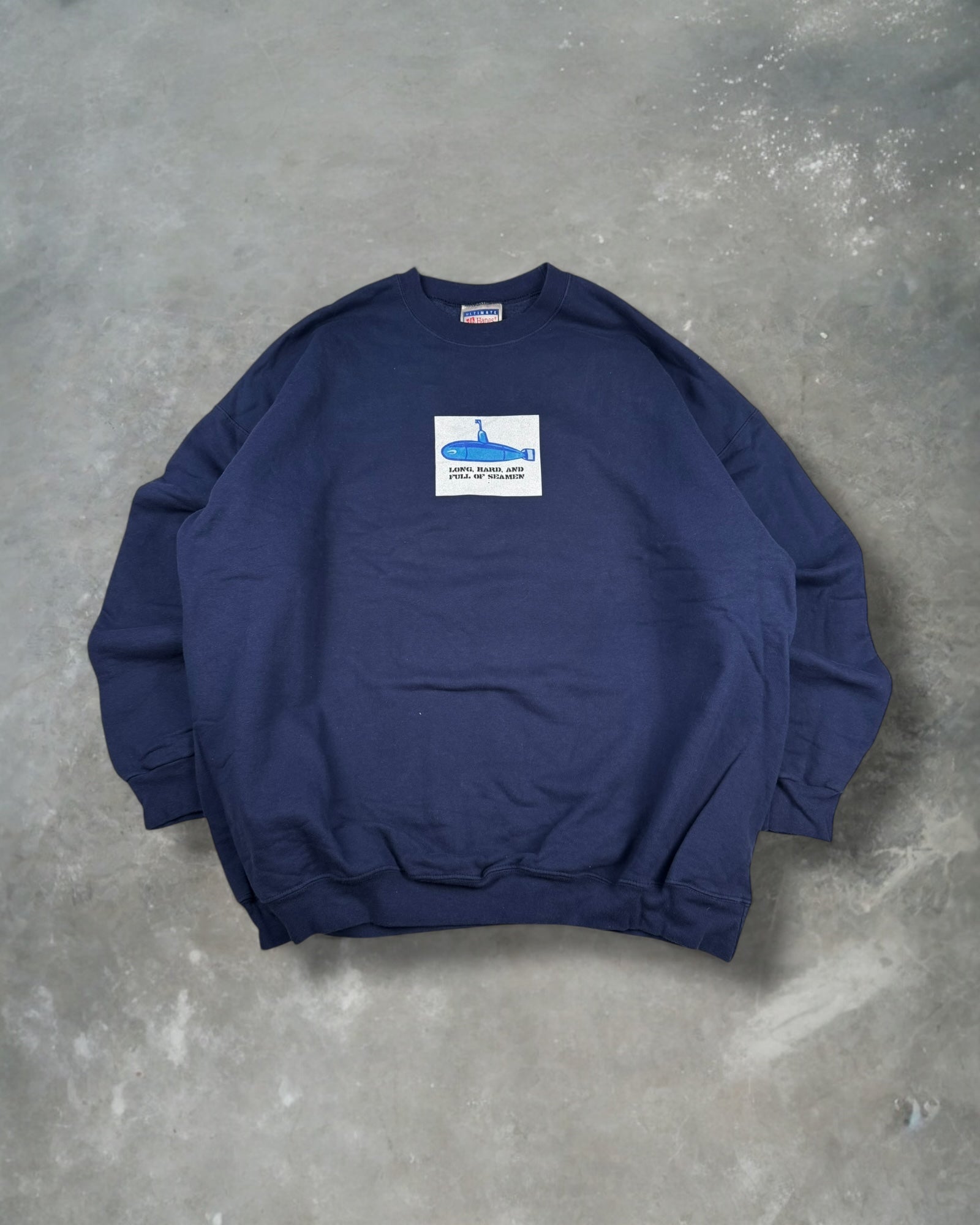 ‘00s Submarine Humor Crewneck Sz. XXL