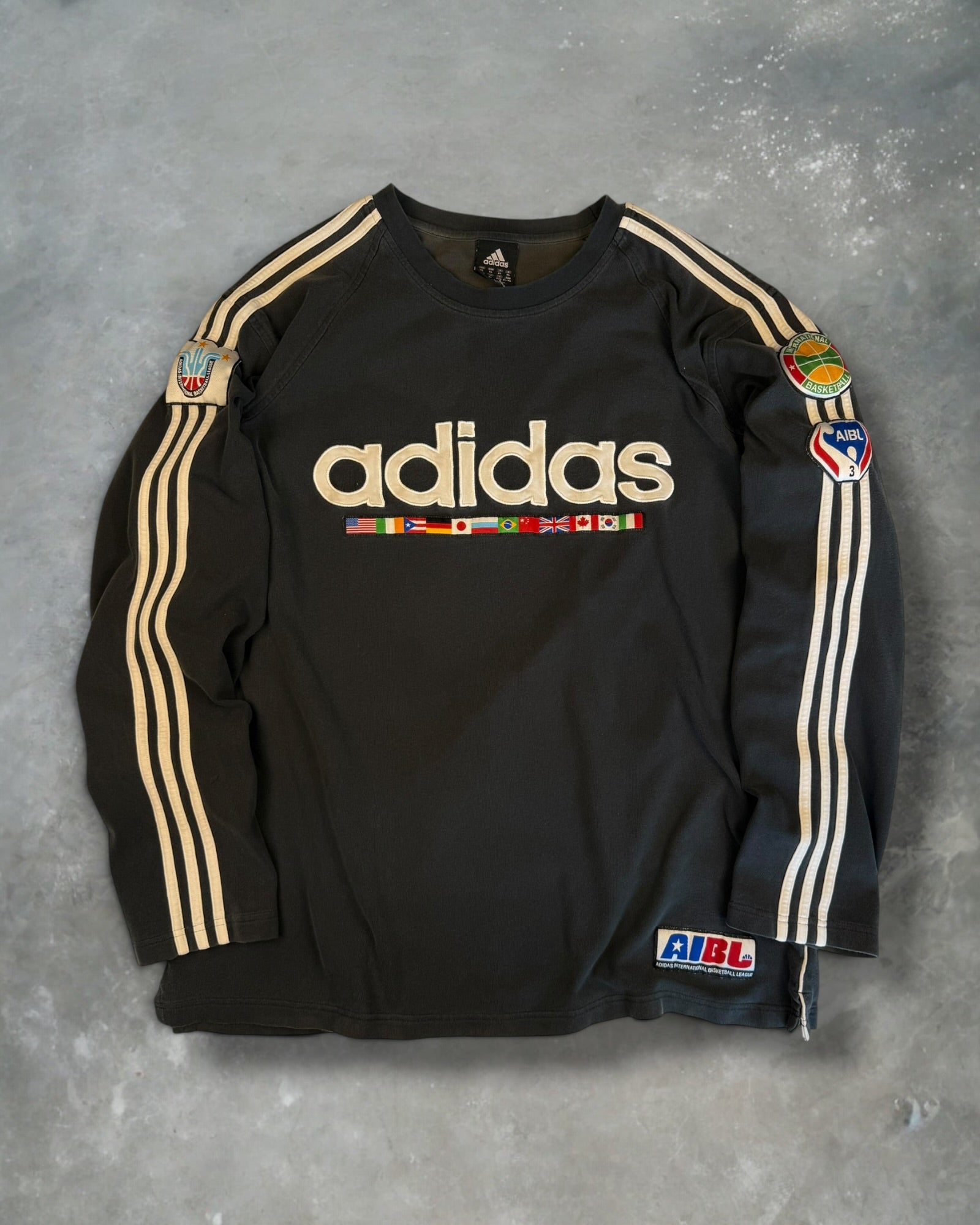‘04 Adidas Basketball Long Sleeve Tee Sz. XL