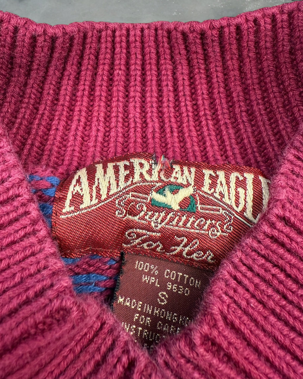 ‘90s American Eagle Button Sweater Sz. S