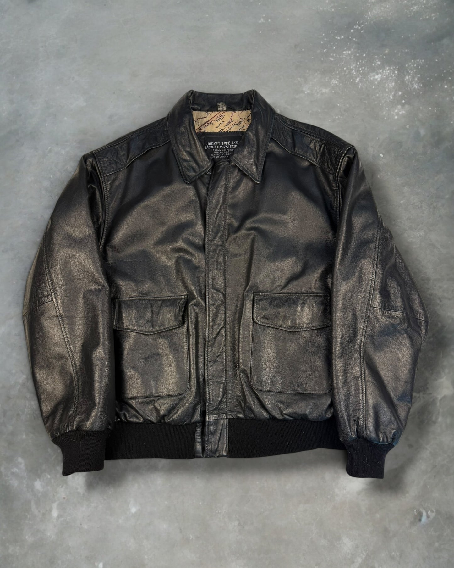 ‘90s Aviator Style Type A-2 Flight Jacket Sz. XL