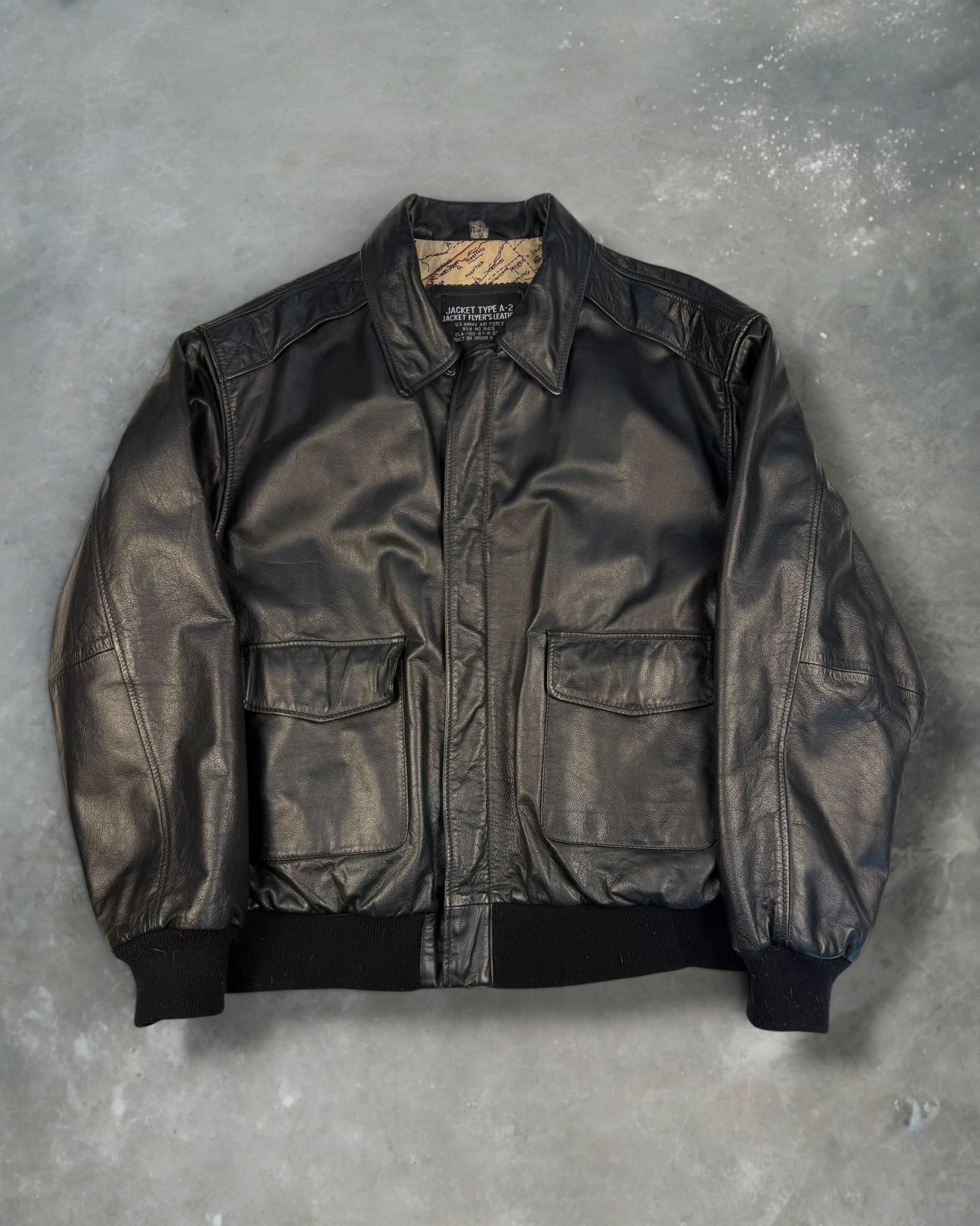 ‘90s Aviator Style Type A-2 Flight Jacket Sz. XL