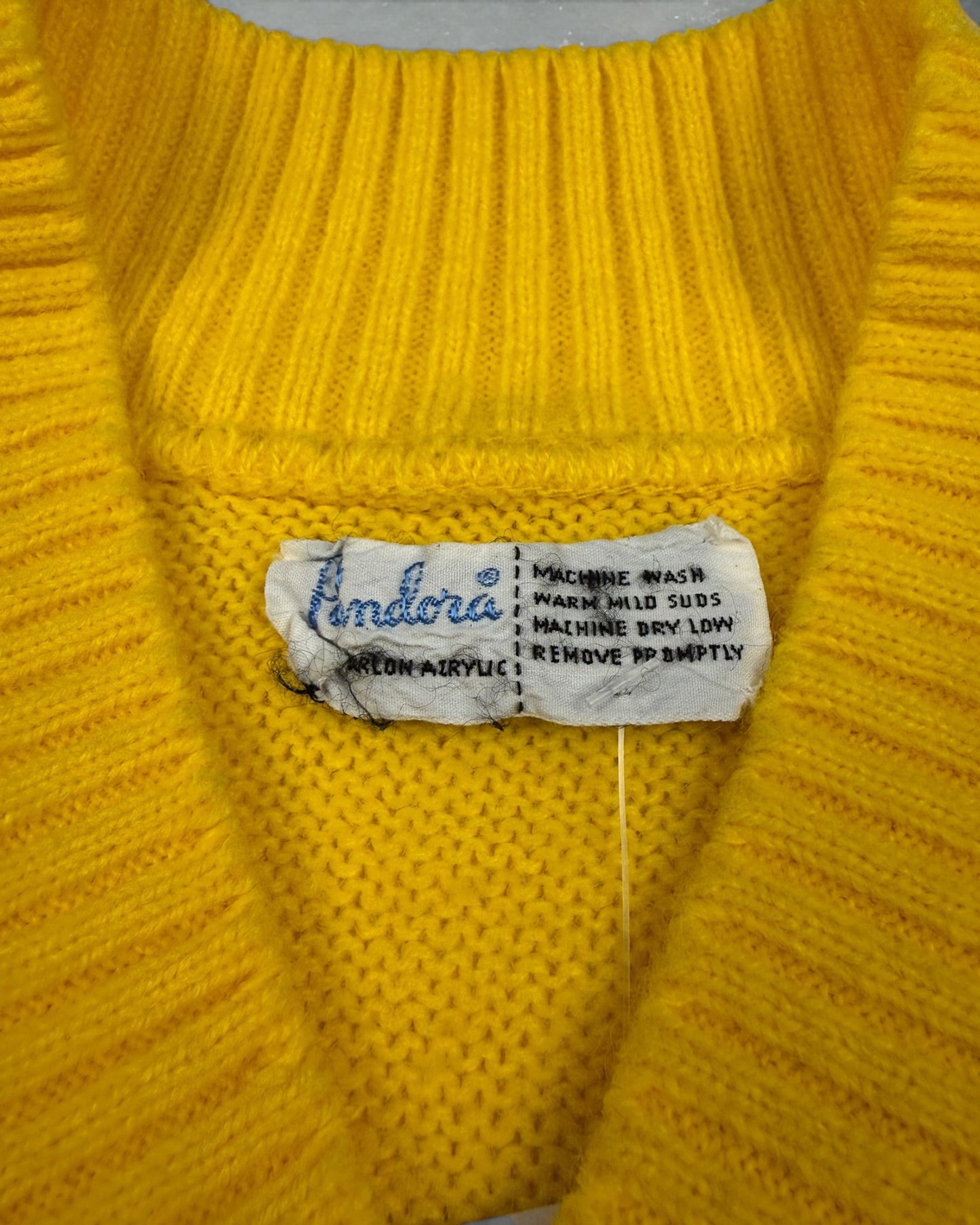 ‘70s Pandora Knit Top Sz. M