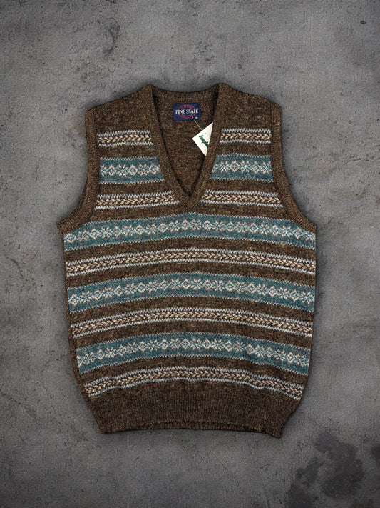 ‘90s Pine State Sweater Vest Sz. M