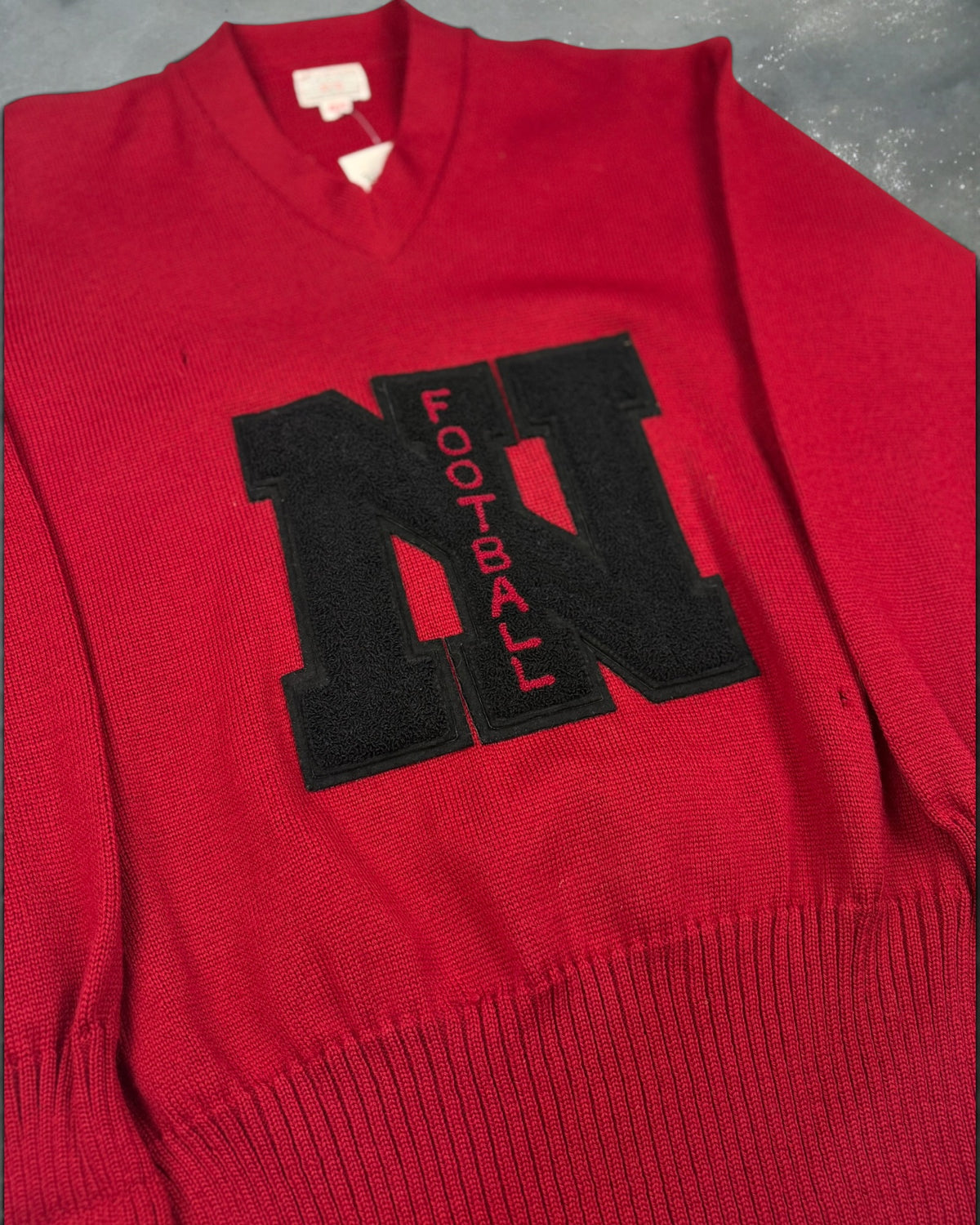 ‘50 NIU Football Varsity Letterman Sweater Sz. L