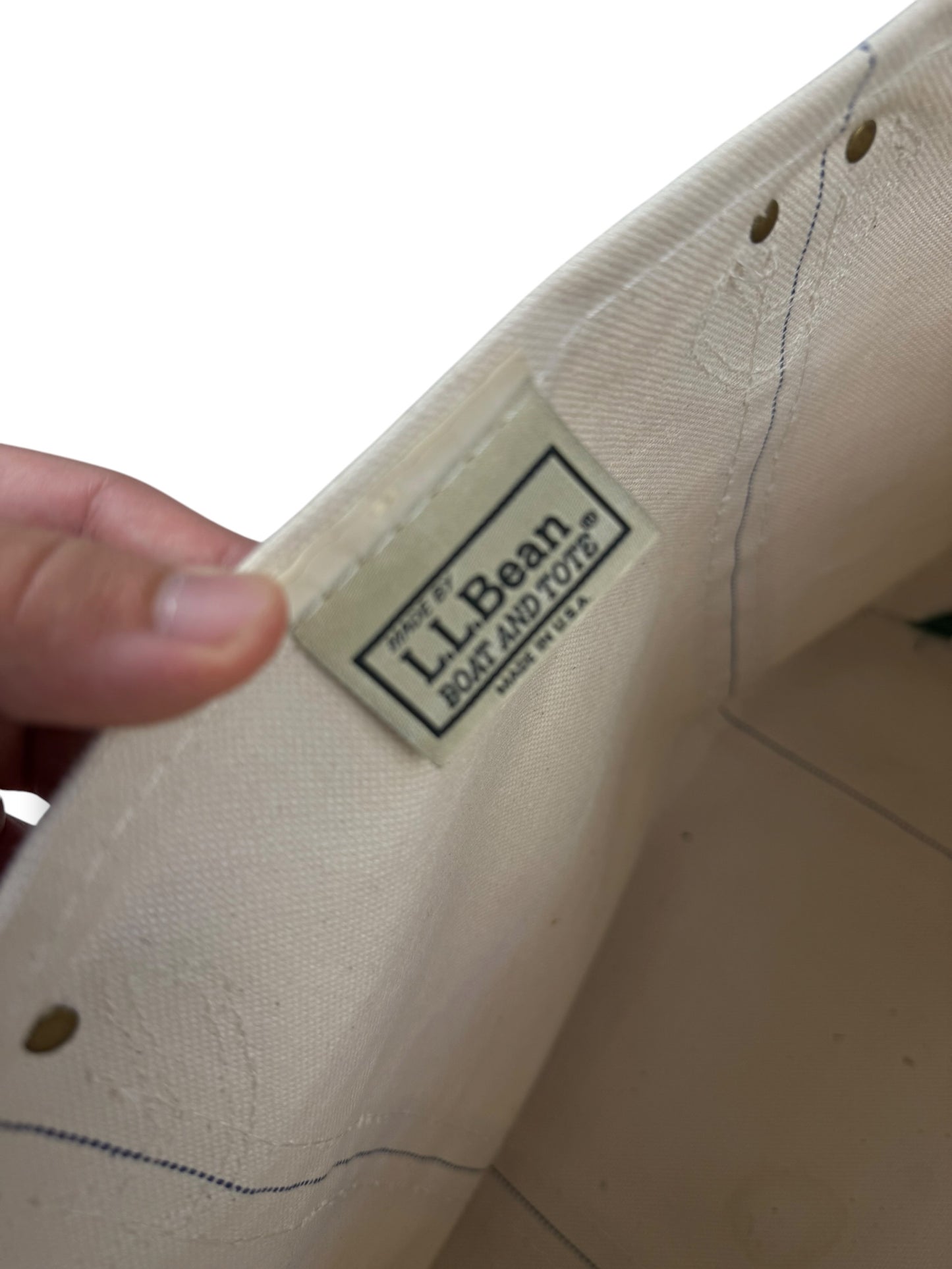 ‘90s L.LLBean Boat & Tote Bag
