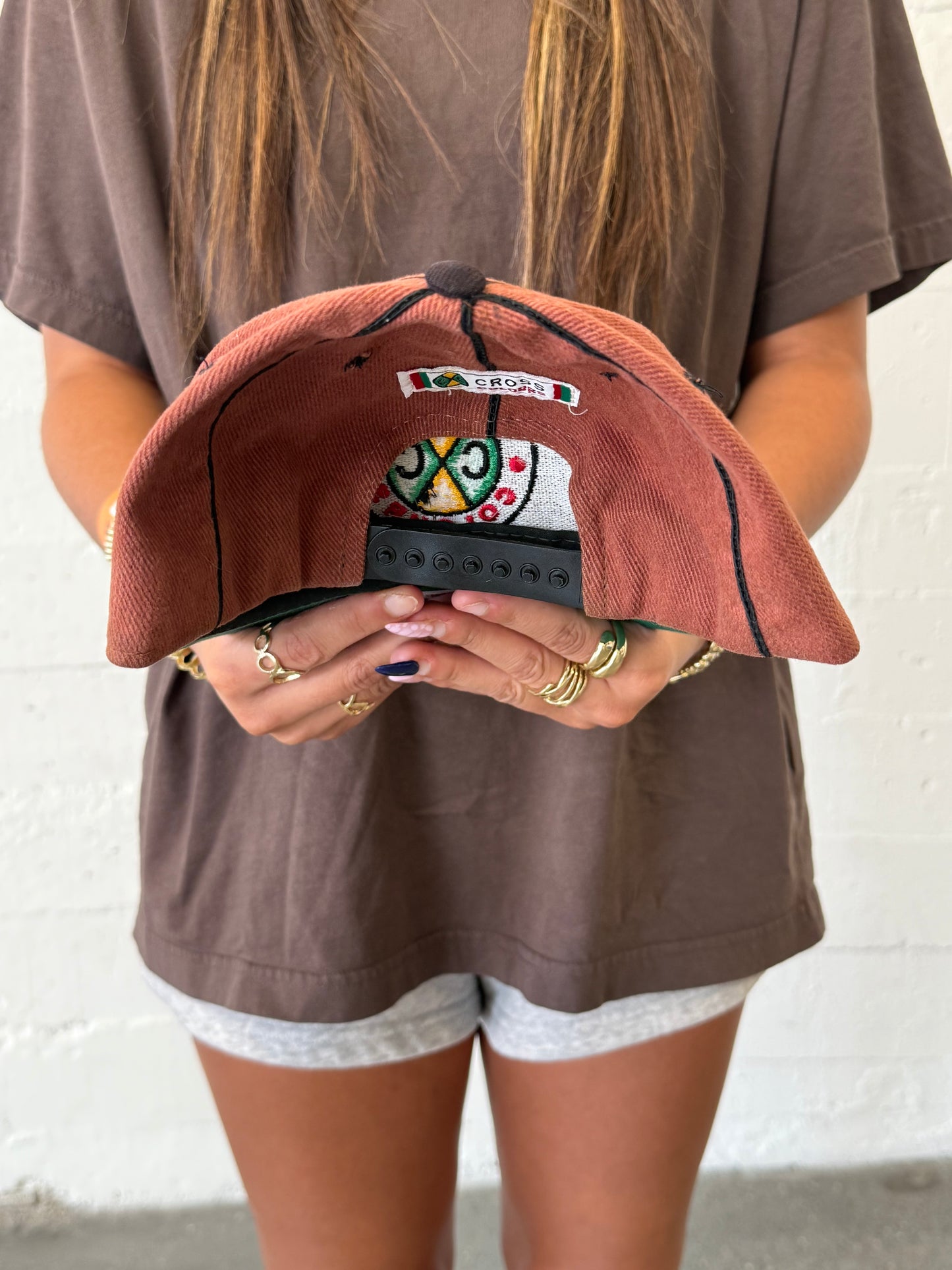 ‘90s Cross Colors Snap Back Hat