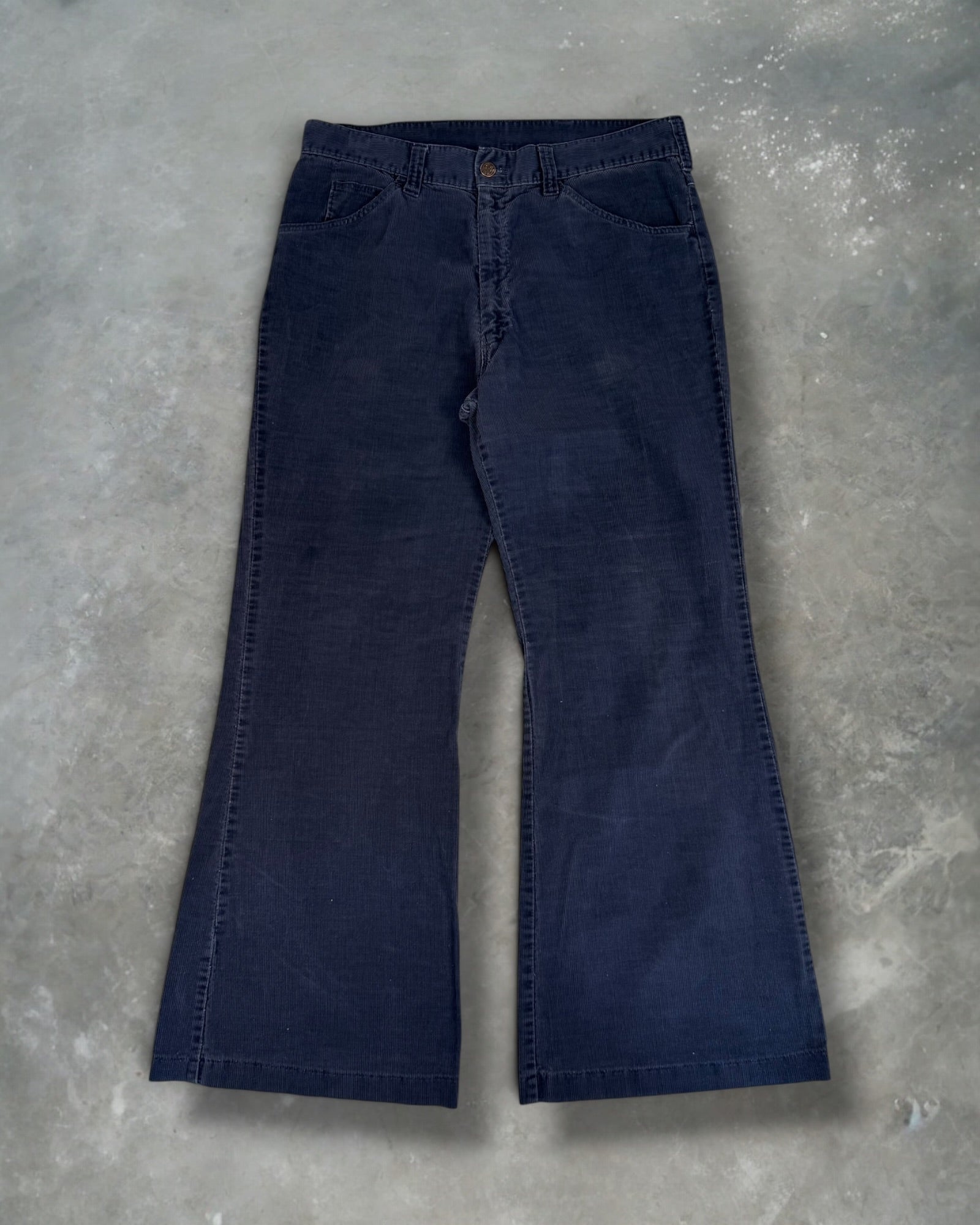 ‘70s Talon Zip Corduroy Flared Pants Sz. 34x30
