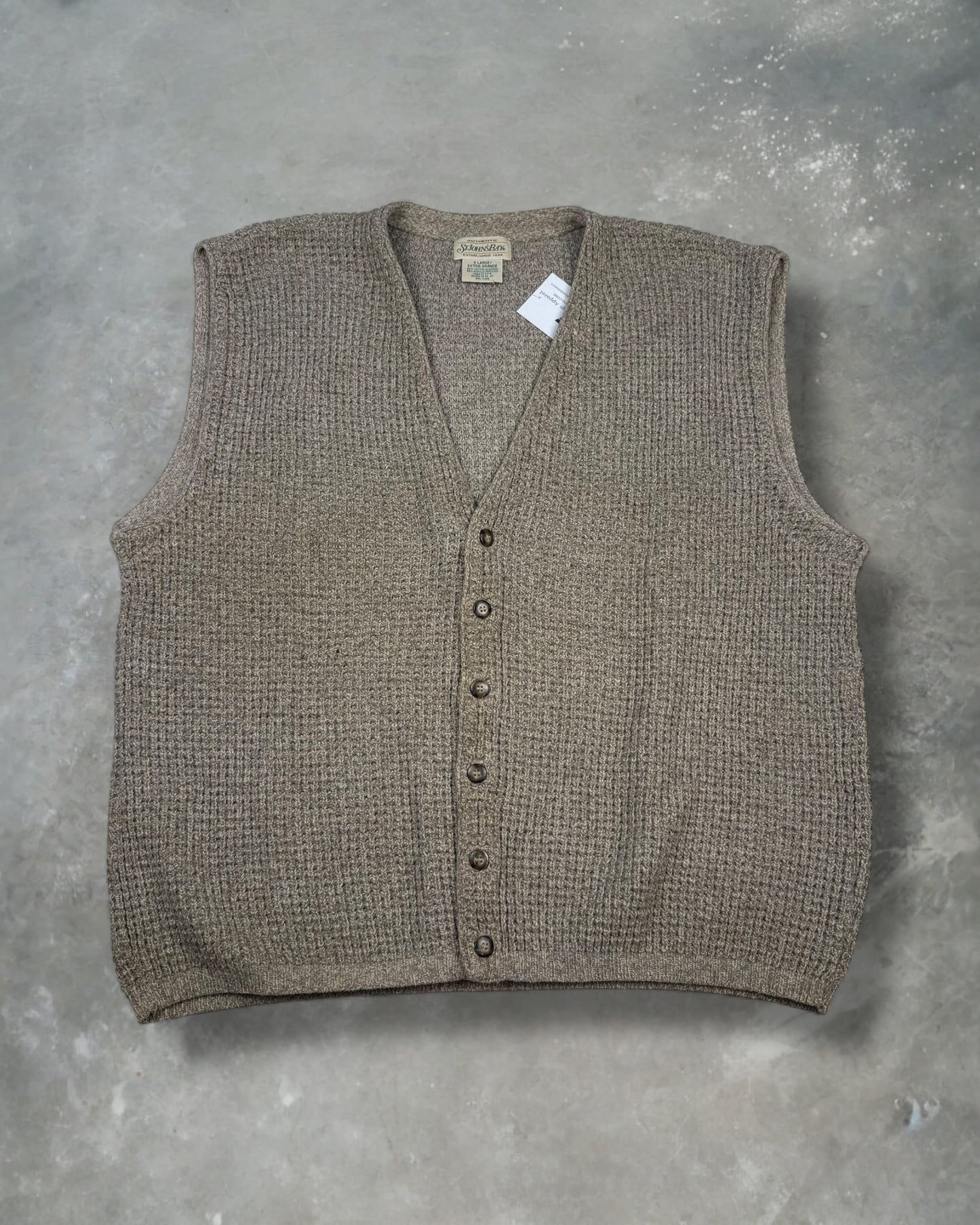 ‘90s St. John’s Bay Sweater Vest Sz. XL