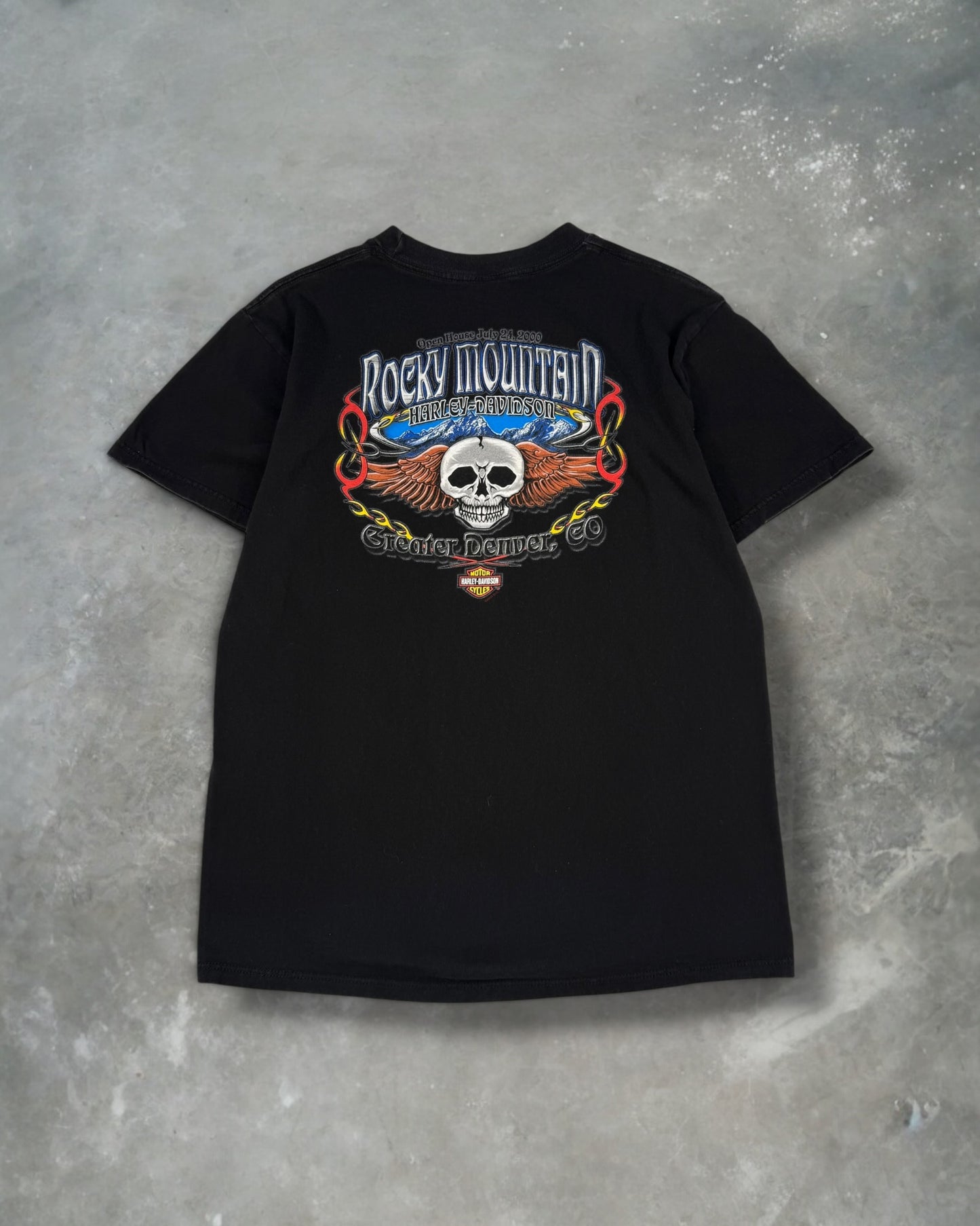 ‘99 Rocky Mountain Harley Davidson Tee Sz. L