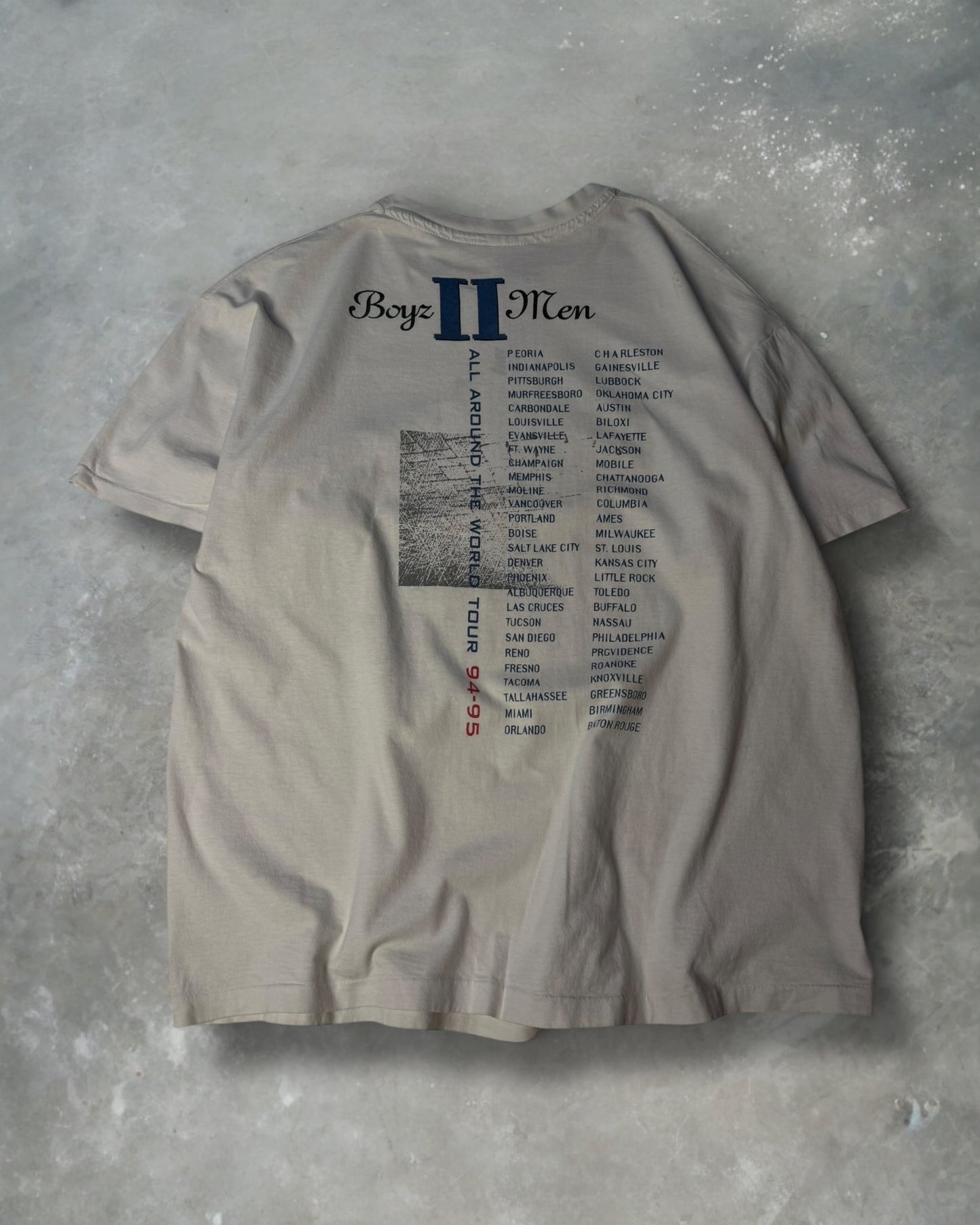 ‘94 Boys 2 Men Tour Tee Sz. XL