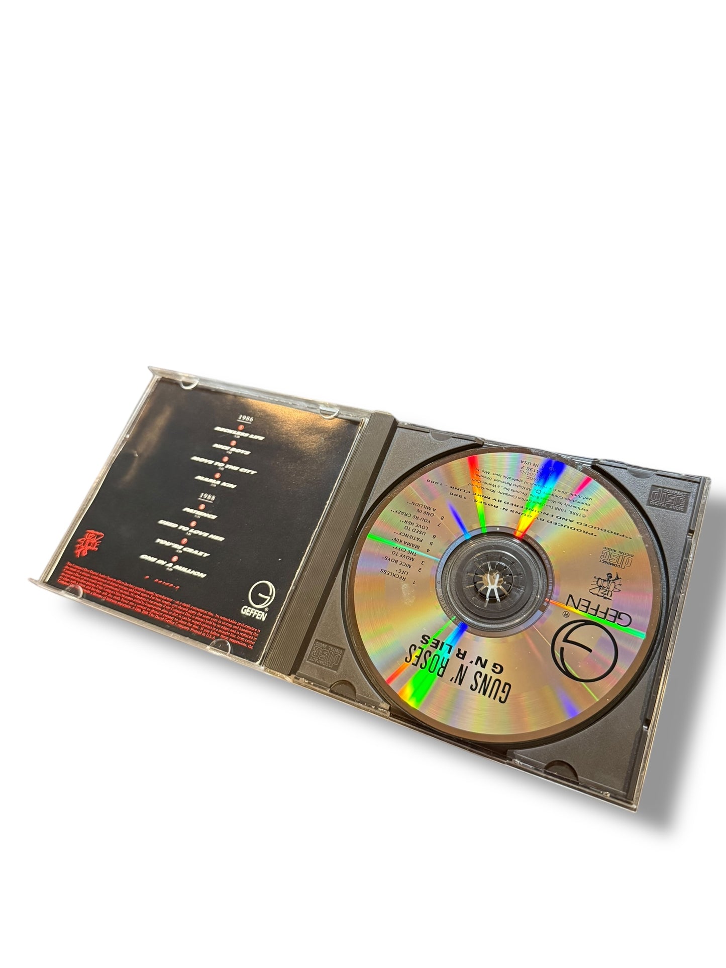 ‘86 Guns N Roses Lies CD