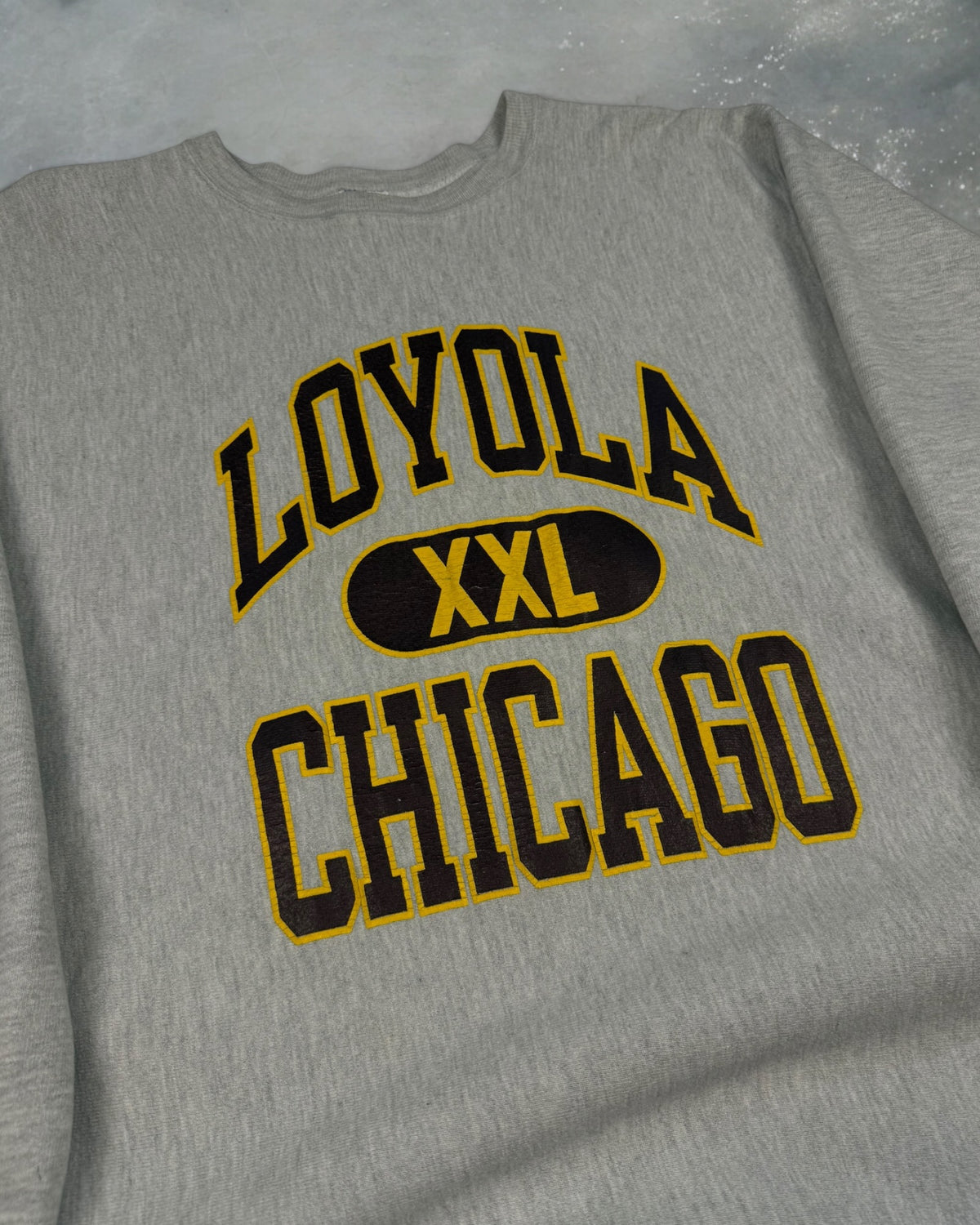 ‘90s Loyola Chicago Champion Reverse Weave Crewneck Sz. XXL