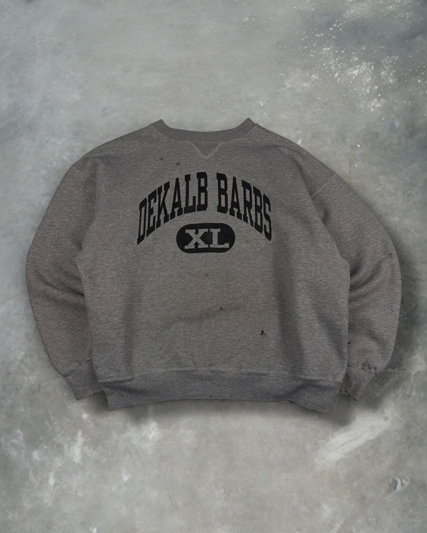 ‘80s Dekalb Barbs Crewneck Sz. XL