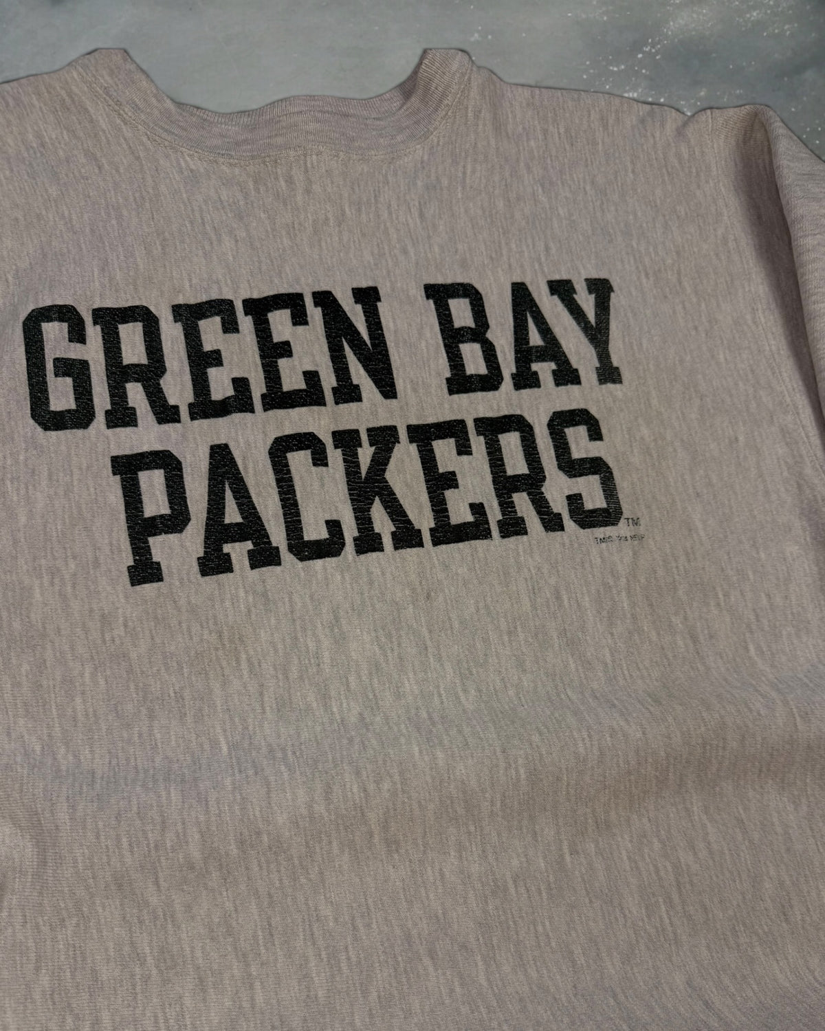 ‘90s Green Bay Packers Champion Reverse Weave Crewneck Sz. XL