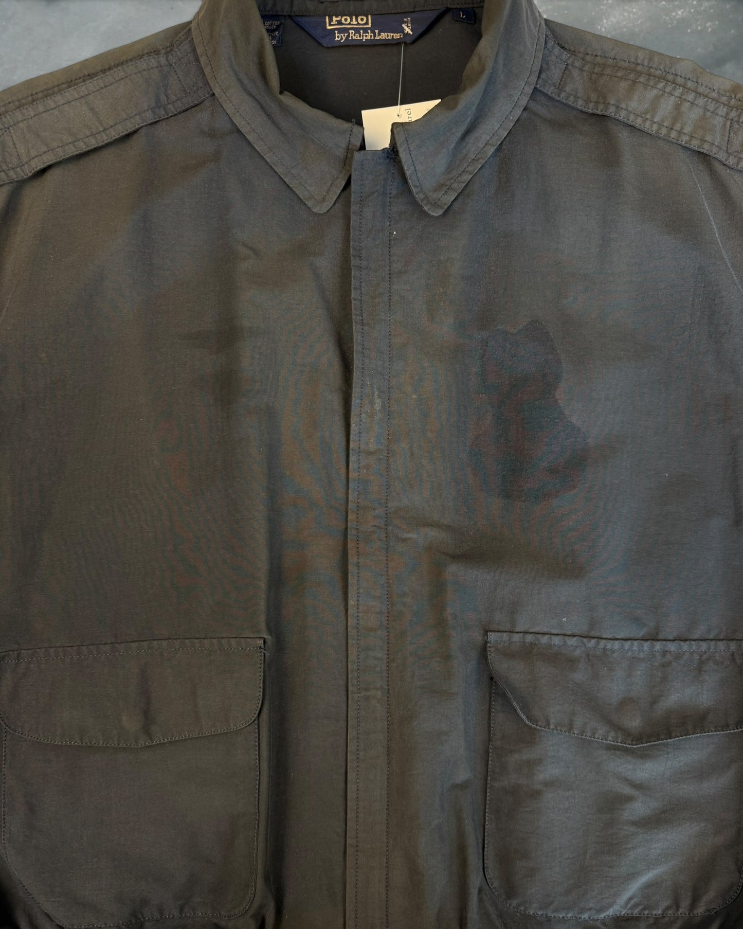 ‘90s Polo Ralph Lauren A-2 Style Flight Jacket Sz. L