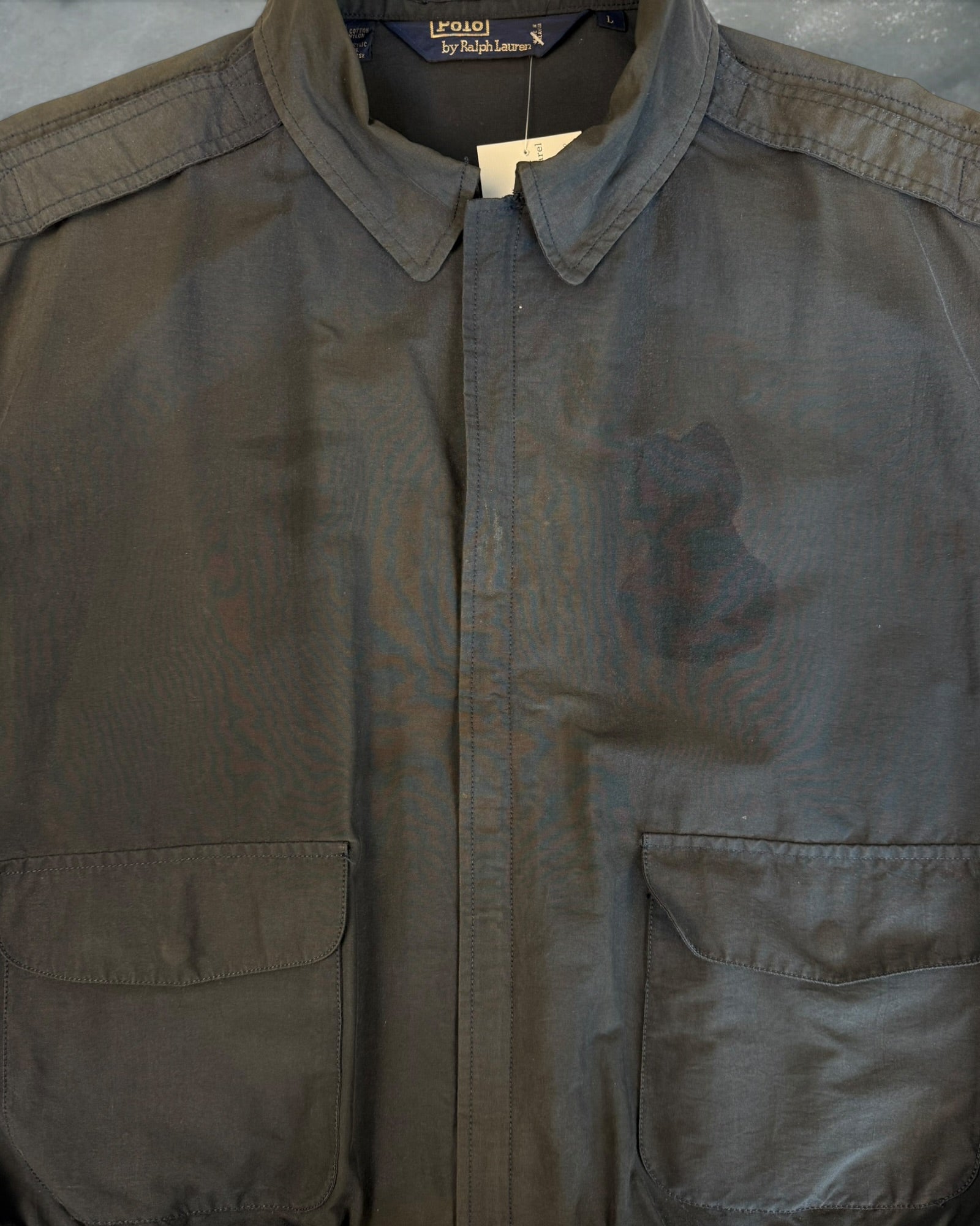 ‘90s Polo Ralph Lauren A-2 Style Flight Jacket Sz. L