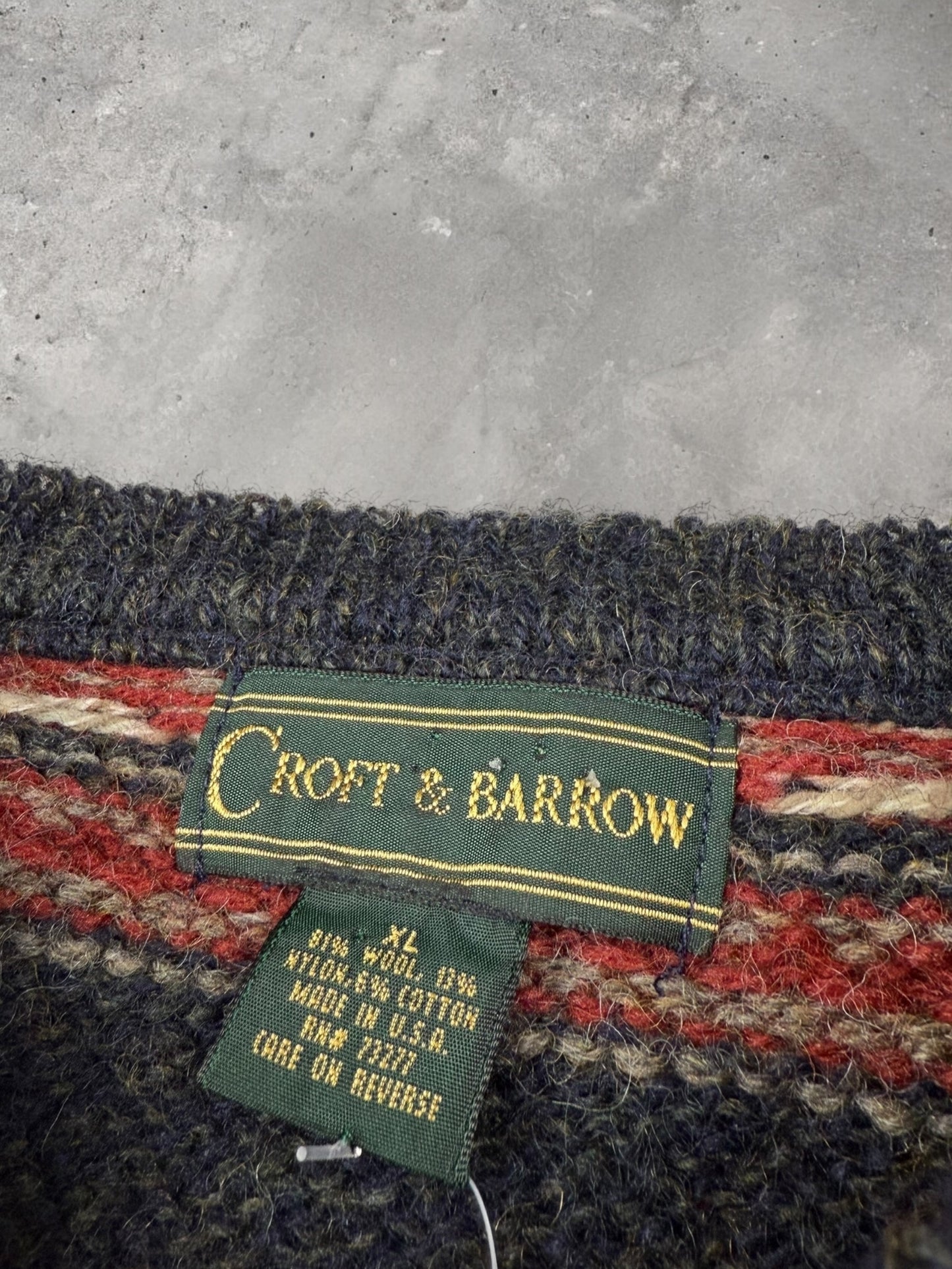 ‘90s Croft & Barrow Sweater Sz. XL
