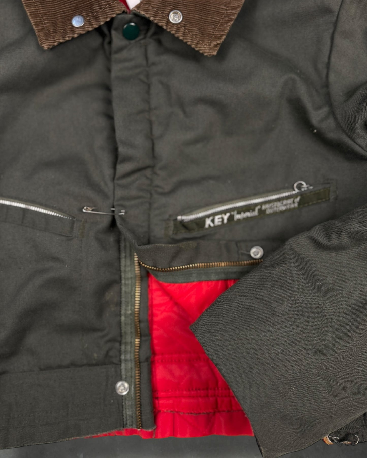 ‘70s Key Chopped Coverall Jacket Sz. S