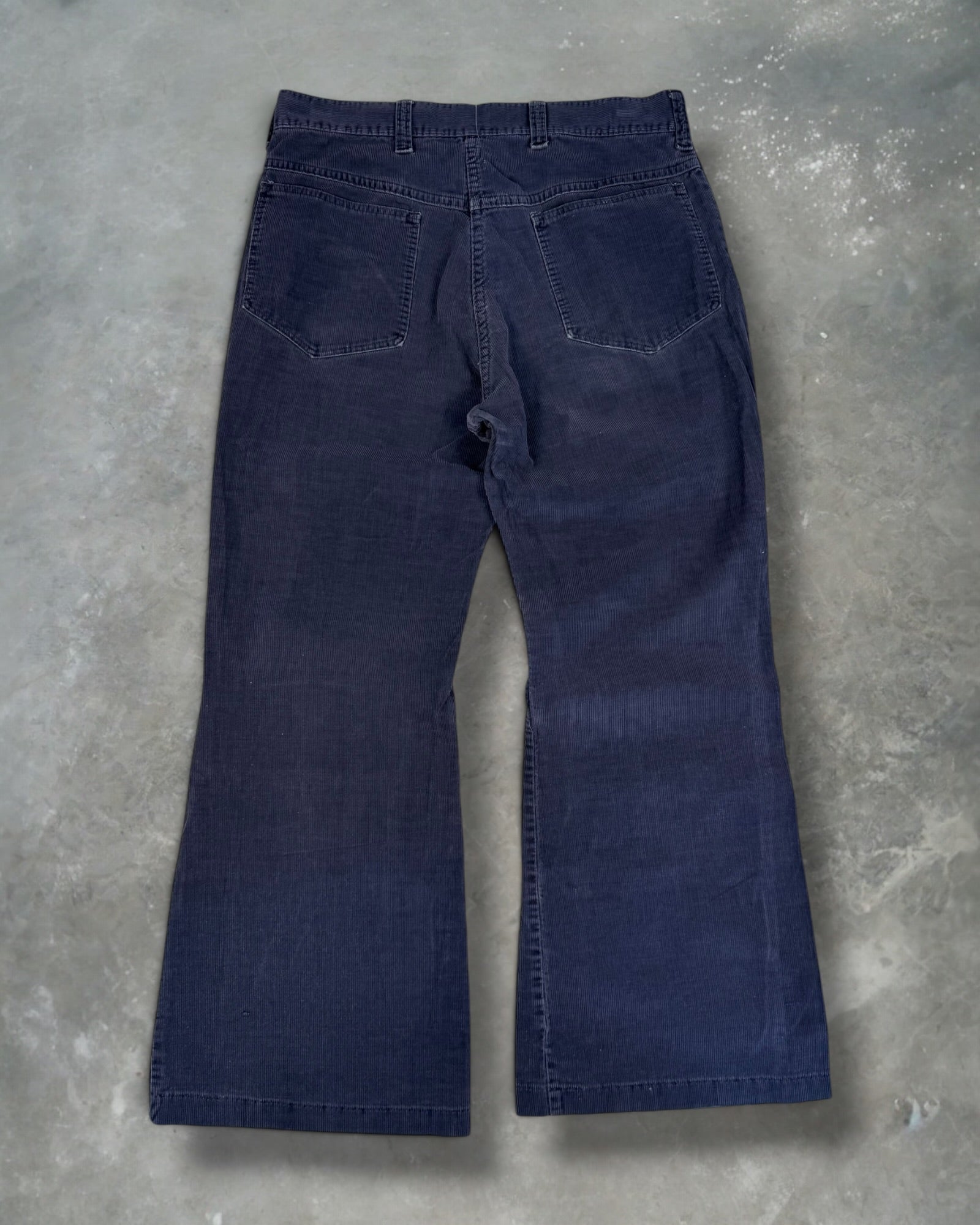 ‘70s Talon Zip Corduroy Flared Pants Sz. 34x30