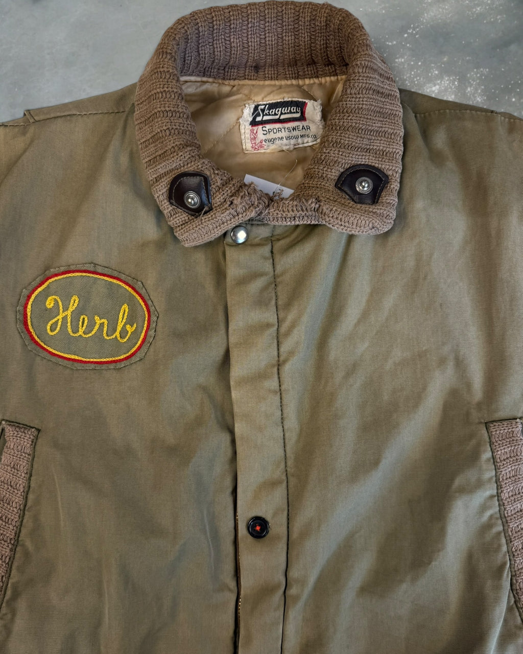 ‘50s Chain Stitch Thunder Trap Skeet Rock Coverall Jacket Sz. M