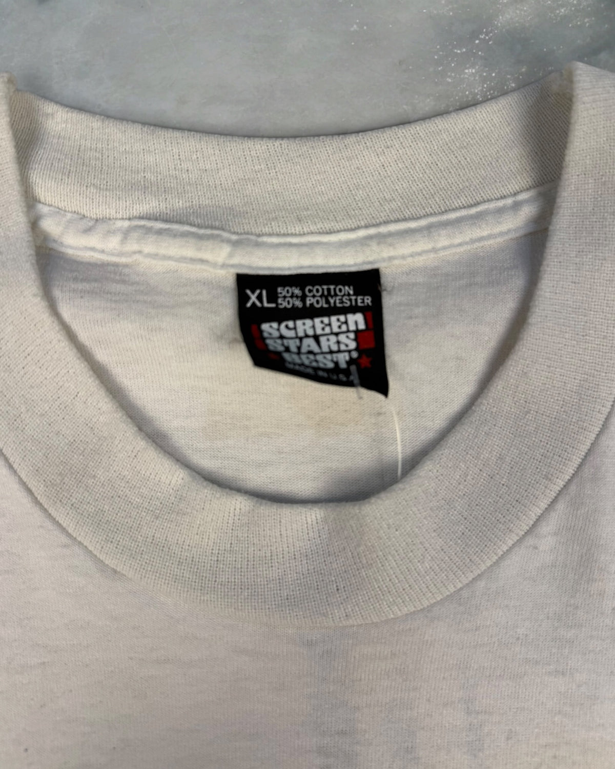 ‘90s Atom Bomb Controversial Tee Sz. XL￼