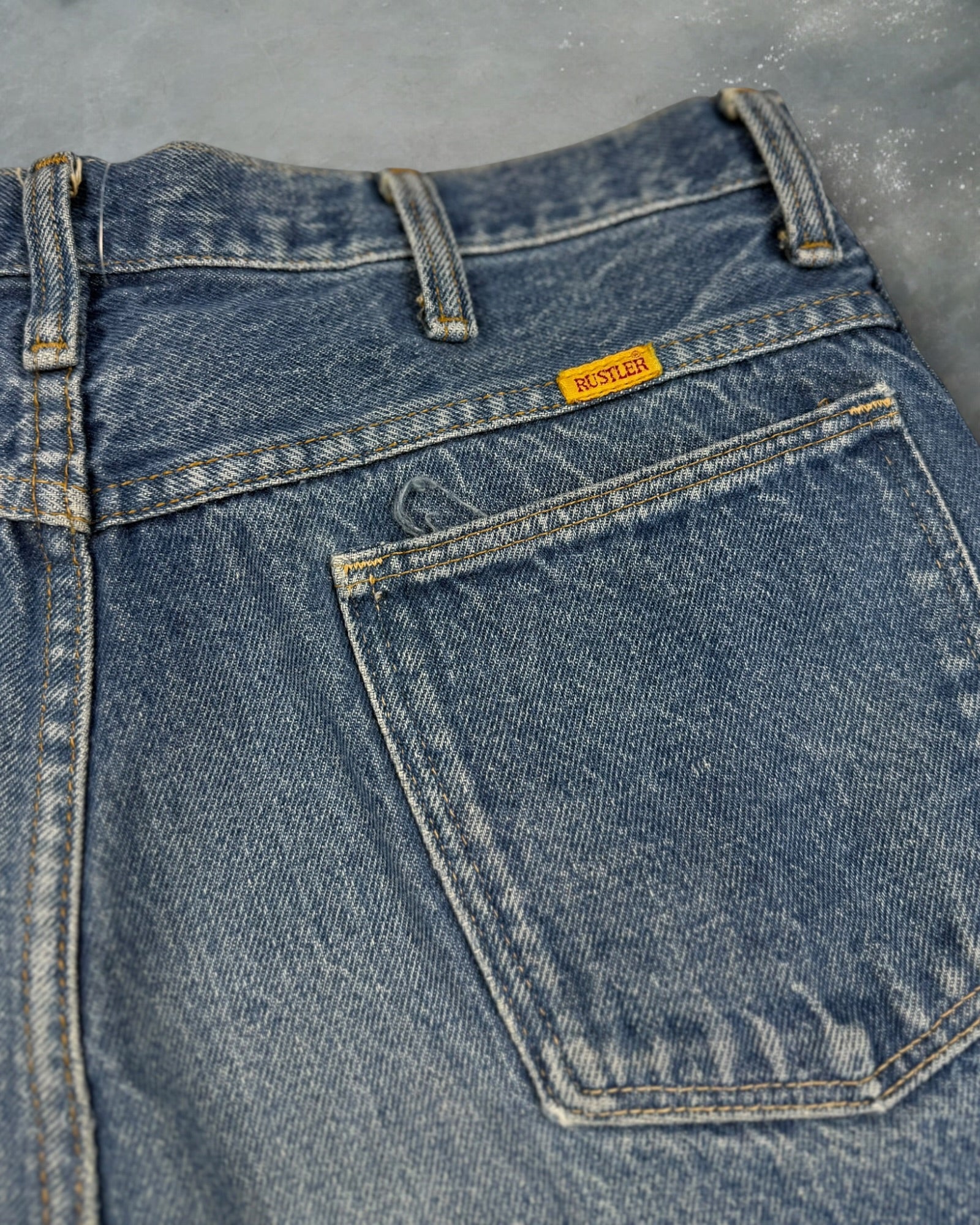 ‘70s Talon Zip Rustler Jeans Sz. 34x32