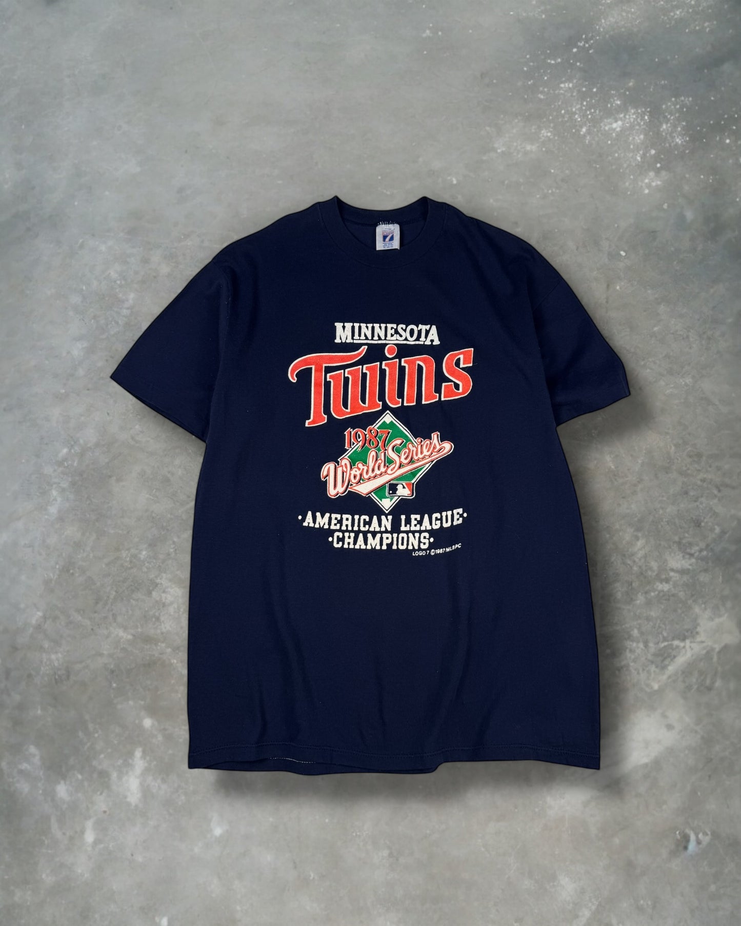 ‘87 Twins World Series Tee Sz. XL